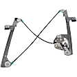 749-198 Front, Driver Side OE Solutions Series Power Window Regulator, Without Motor