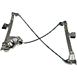 749-198 Front, Driver Side OE Solutions Series Power Window Regulator, Without Motor