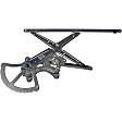 749-241 Front, Passenger Side OE Solutions Series Power Window Regulator, Without Motor