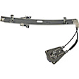 749-410 Front, Driver Side OE Solutions Series Manual Window Regulator, Without Motor