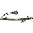 749-410 Front, Driver Side OE Solutions Series Manual Window Regulator, Without Motor
