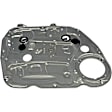 749-424 Front, Driver Side OE Solutions Series Power Window Regulator, Without Motor