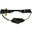 749-594 Rear, Driver Side OE Solutions Series Power Window Regulator, With Motor