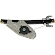 749-631 Rear, Driver Side OE Solutions Series Power Window Regulator, Without Motor