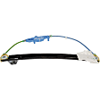 749-639 Rear, Driver Side OE Solutions Series Power Window Regulator, Without Motor