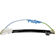 749-640 Rear, Passenger Side OE Solutions Series Power Window Regulator, Without Motor