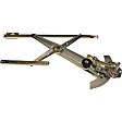 749-780 Sedan Front, Driver Side OE Solutions Series Manual Window Regulator, Without Motor