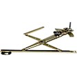 749-781 Sedan Front, Passenger Side OE Solutions Series Manual Window Regulator, Without Motor
