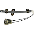 749-782 Front, Driver Side OE Solutions Series Manual Window Regulator, Without Motor