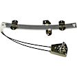 749-783 Front, Passenger Side OE Solutions Series Manual Window Regulator, Without Motor