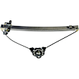 749-791 Front, Passenger Side OE Solutions Series Manual Window Regulator, Without Motor