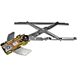 749-800 Front, Driver Side OE Solutions Series Manual Window Regulator, Without Motor
