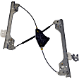 749-892 Coupe Front, Driver Side OE Solutions Series Power Window Regulator, Without Motor