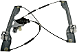 751-006 Front, Driver Side OE Solutions Series Power Window Regulator, With Motor