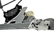 751-006 Front, Driver Side OE Solutions Series Power Window Regulator, With Motor