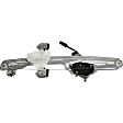 751-063 Rear, Passenger Side OE Solutions Series Power Window Regulator, With Motor