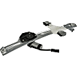 751-063 Rear, Passenger Side OE Solutions Series Power Window Regulator, With Motor