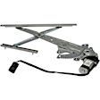 751-064 Rear, Passenger Side OE Solutions Series Power Window Regulator, With Motor
