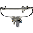 751-094 Rear, Driver Side OE Solutions Series Power Window Regulator, With Motor