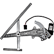751-104 Rear, Passenger Side OE Solutions Series Power Window Regulator, With Motor
