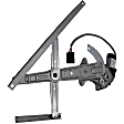 751-104 Rear, Passenger Side OE Solutions Series Power Window Regulator, With Motor