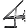 751-104 Rear, Passenger Side OE Solutions Series Power Window Regulator, With Motor