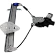 751-116 Rear, Passenger Side OE Solutions Series Power Window Regulator, With Motor