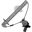 751-116 Rear, Passenger Side OE Solutions Series Power Window Regulator, With Motor