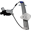 751-117 Rear, Driver Side OE Solutions Series Power Window Regulator, With Motor