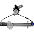 751-117 Rear, Driver Side OE Solutions Series Power Window Regulator, With Motor