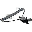 751-117 Rear, Driver Side OE Solutions Series Power Window Regulator, With Motor