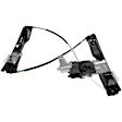 751-224 Front, Driver Side OE Solutions Series Power Window Regulator, With Motor