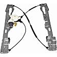 751-251 Crew Cab Pickup Rear, Passenger Side OE Solutions Series Power Window Regulator, With Motor