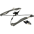 2015 Chrysler Town & Country - Front, Driver Side Power Window Regulator, Without Motor, With 2 Pin Connector, OE Solutions Series