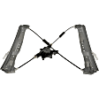 2015 Chrysler Town & Country - Front, Driver Side Power Window Regulator, Without Motor, With 2 Pin Connector, OE Solutions Series