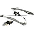 751-303 Front, Passenger Side OE Solutions Series Power Window Regulator, With Motor
