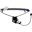 751-343 Front, Passenger Side OE Solutions Series Power Window Regulator, With Motor