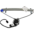 751-344 Front, Driver Side OE Solutions Series Power Window Regulator, With Motor