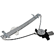 751-344 Front, Driver Side OE Solutions Series Power Window Regulator, With Motor
