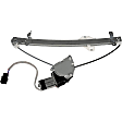751-345 Front, Driver Side OE Solutions Series Power Window Regulator, With Motor