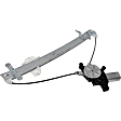 751-345 Front, Driver Side OE Solutions Series Power Window Regulator, With Motor