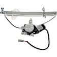 751-352 Rear, Driver Side OE Solutions Series Power Window Regulator, With Motor