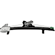 751-394 Front, Driver Side OE Solutions Series Power Window Regulator, With Motor