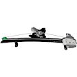 751-395 Front, Passenger Side OE Solutions Series Power Window Regulator, With Motor
