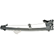 751-409 Front, Driver Side OE Solutions Series Power Window Regulator, With Motor