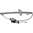 751-513 Rear, Driver Side OE Solutions Series Power Window Regulator, With Motor