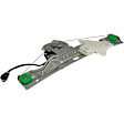 751-544 Rear, Driver Side OE Solutions Series Power Window Regulator, With Motor