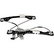 751-558 Front, Driver Side OE Solutions Series Power Window Regulator, With Motor