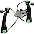 2014 Chevrolet Volt - Front, Driver Side Power Window Regulator, With Motor, OE Solutions Series