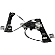 2014 Chevrolet Volt - Front, Driver Side Power Window Regulator, With Motor, OE Solutions Series